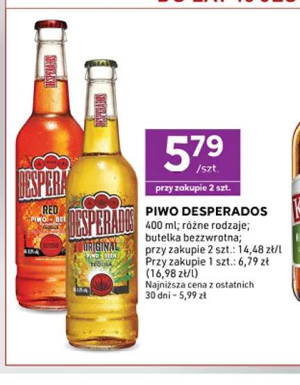 Piwo Desperados Red +1 wariant