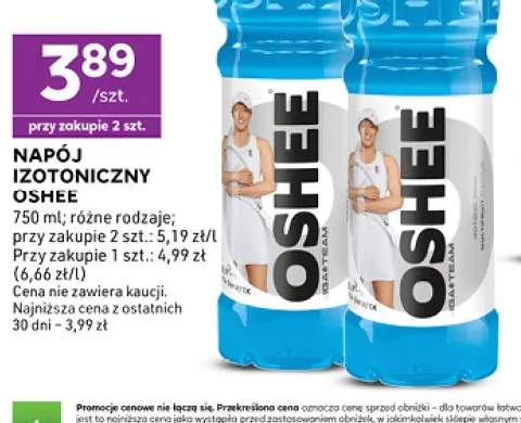 Napój izotoniczny Oshee
