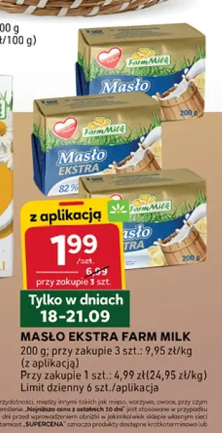 Masło ekstra Farm Milk