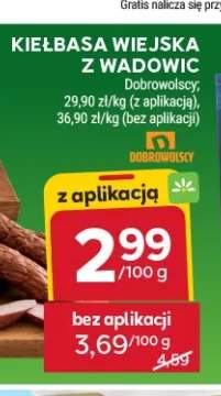Kiełbasa wiejska z Wadowic Dobrowolscy