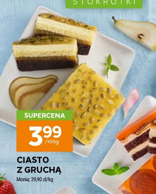 Ciasto z gruchą Monia