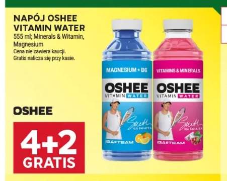 Napój Oshee Vitamin Water Magnesium +1 wariant