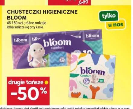 Chusteczki higieniczne Bloom