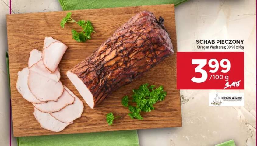Schab pieczony Stragan Wędzarza