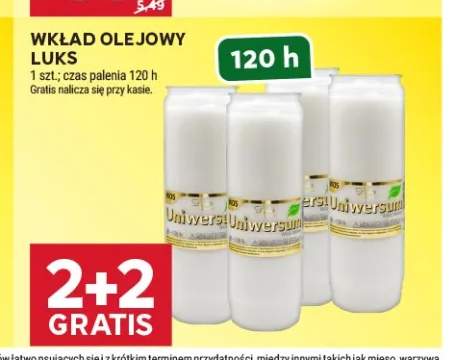 Wkład olejowy Luks