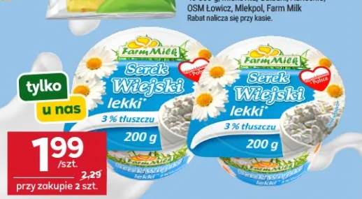 Serek wiejski lekki Farm Milk