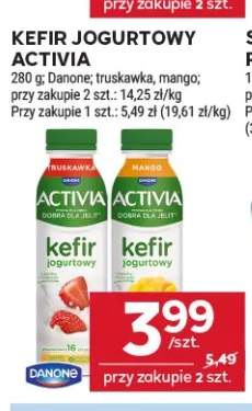 Kefir jogurtowy Activia truskawka +1 wariant