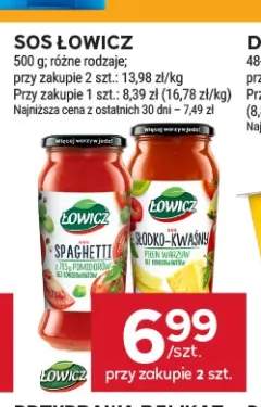 Sos Łowicz spaghetti +1 wariant