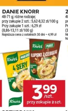 Danie Knorr makaron 4 sery +1 wariant