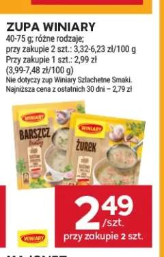 Zupa Winiary barszcz +1 wariant