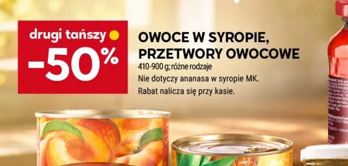 Owoce w syropie przetwory owocowe