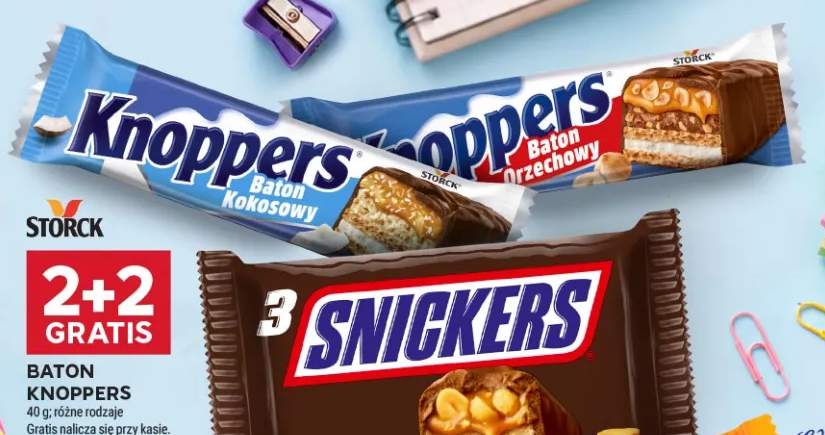 Baton Knoppers kokosowy +1 wariant