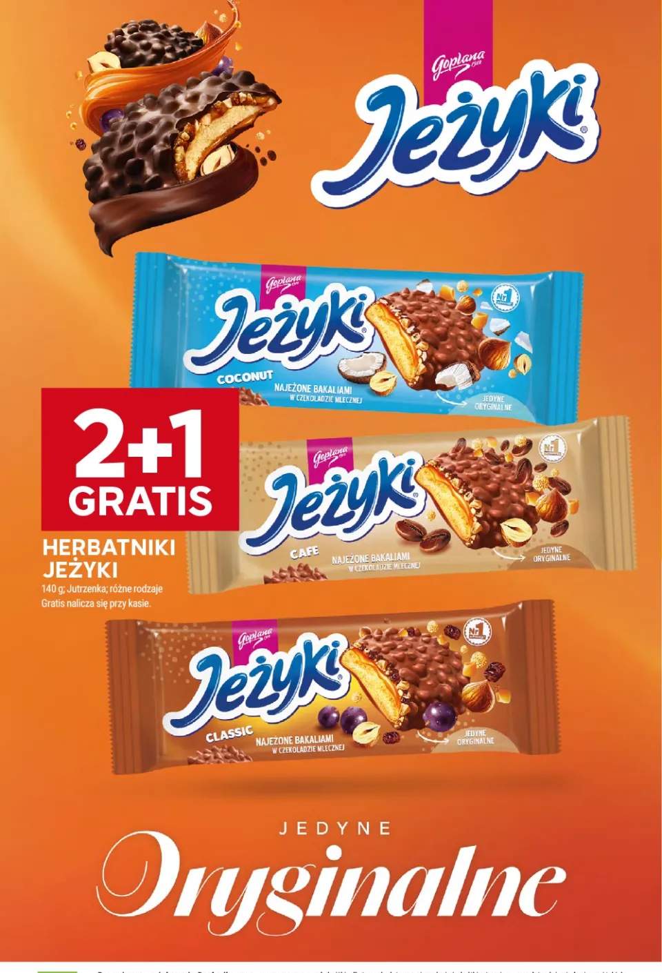 Herbatniki Jeżyki Coconut Goplana +2 warianty