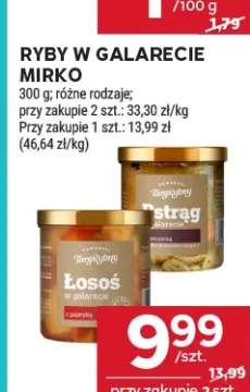 Ryby w galarecie pstrąg Mirko +1 wariant