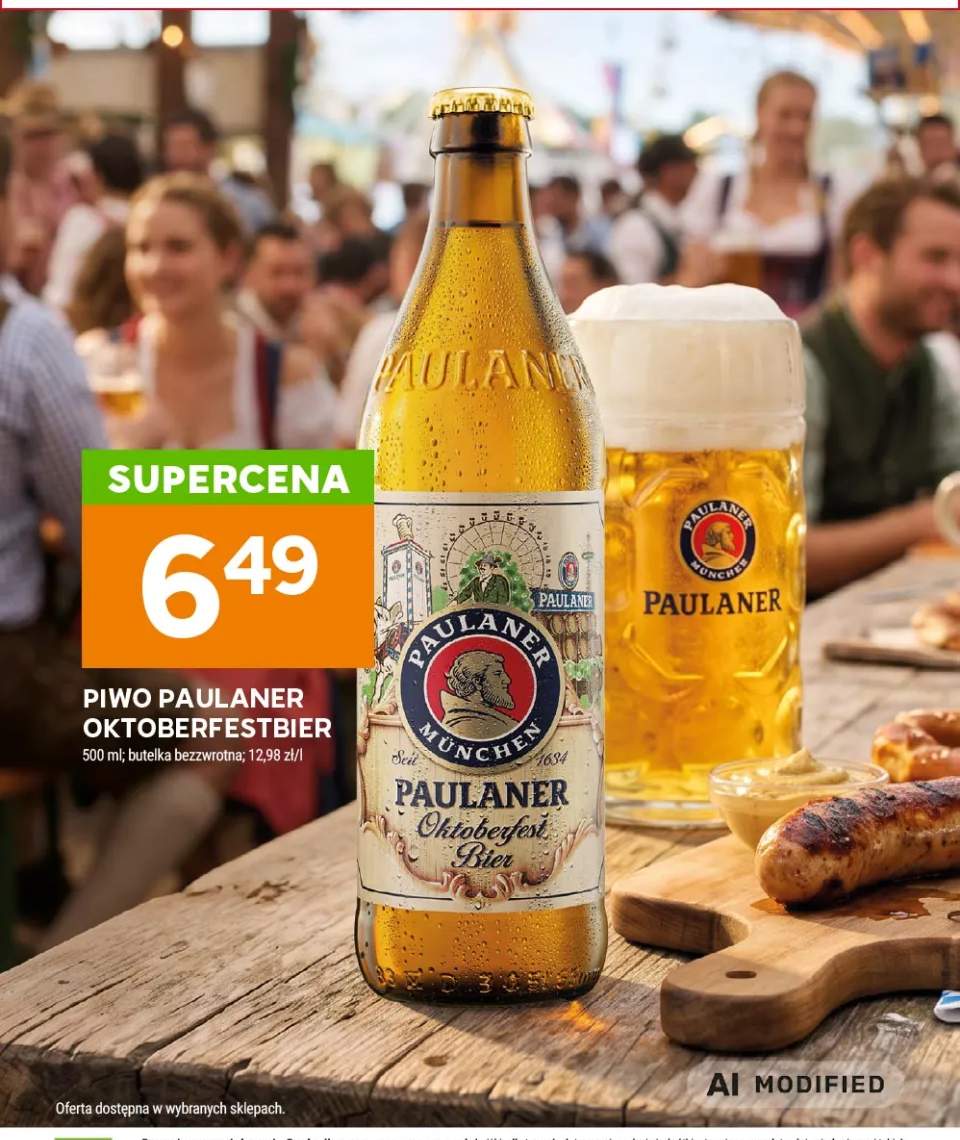 Piwo Paulaner Oktoberfestbier