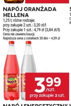 Napój oranżada Hellena