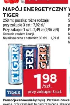 Napój energetyczny Tiger
