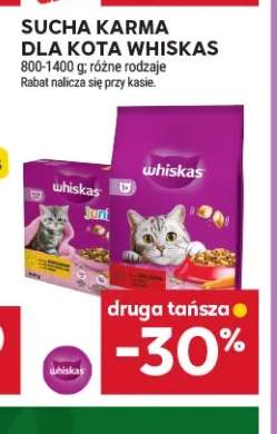 Sucha karma dla kota Whiskas
