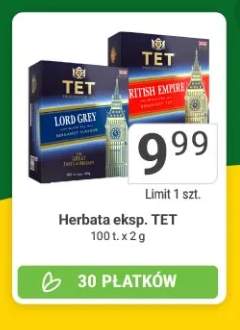 Herbata ekspresowa Lord Grey TET +1 wariant