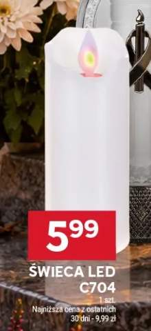 Świeca LED C704