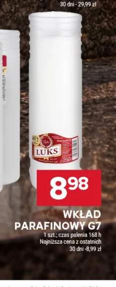 Wkład parafinowy G7 Luks