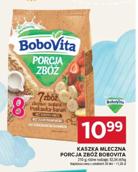 Kaszka mleczna Porcja Zbóż BoboVita