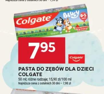 Pasta do zębów dla dzieci Colgate