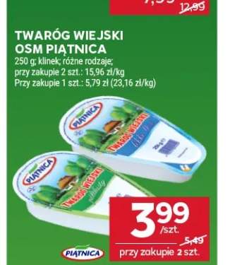 Twaróg wiejski klinek Piątnica