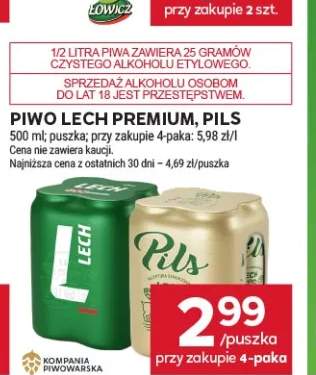Piwo Lech Premium +1 wariant