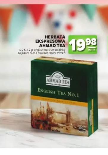 Herbata ekspresowa Ahmad Tea English Tea No. 1