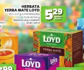 Herbata Yerba Mate Loyd z mandarynką