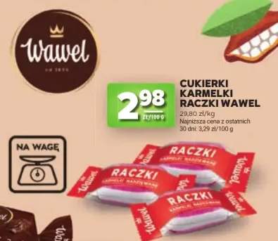 Cukierki karmelki Raczki Wawel