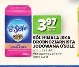 Sól himalajska drobnoziarnista jodowana O'Sole