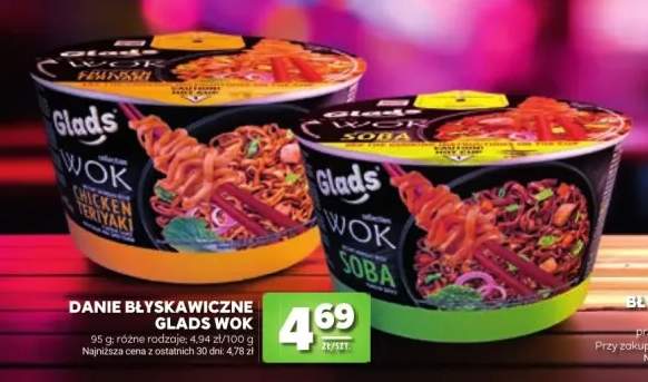 Danie błyskawiczne Glads Wok