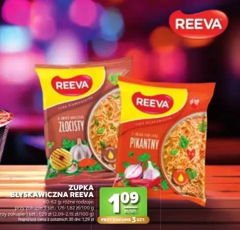 Zupka błyskawiczna Reeva