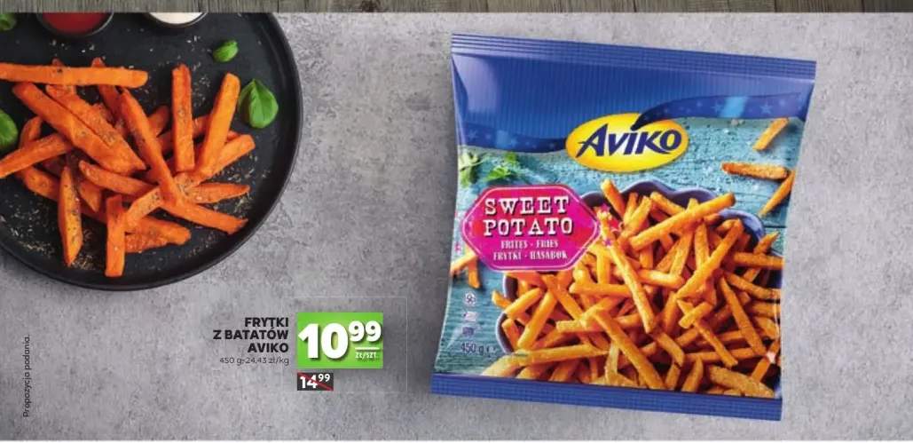Frytki z batatów Aviko