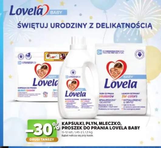 Kapsułki do prania Lovela Baby +3 warianty