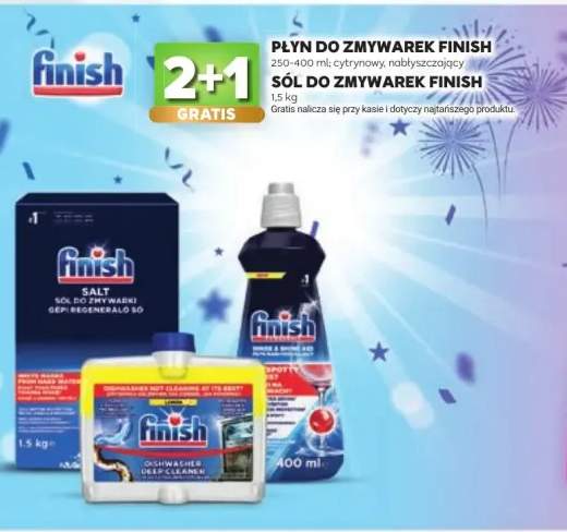 Płyn do zmywarek Finish cytrynowy +2 warianty