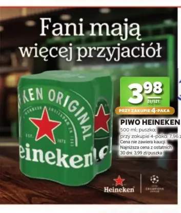Piwo Heineken