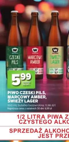 Piwo Marcowy Amber +2 warianty