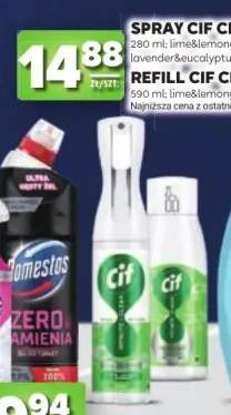 Spray Cif Clean lavender & eucalyptus +2 warianty