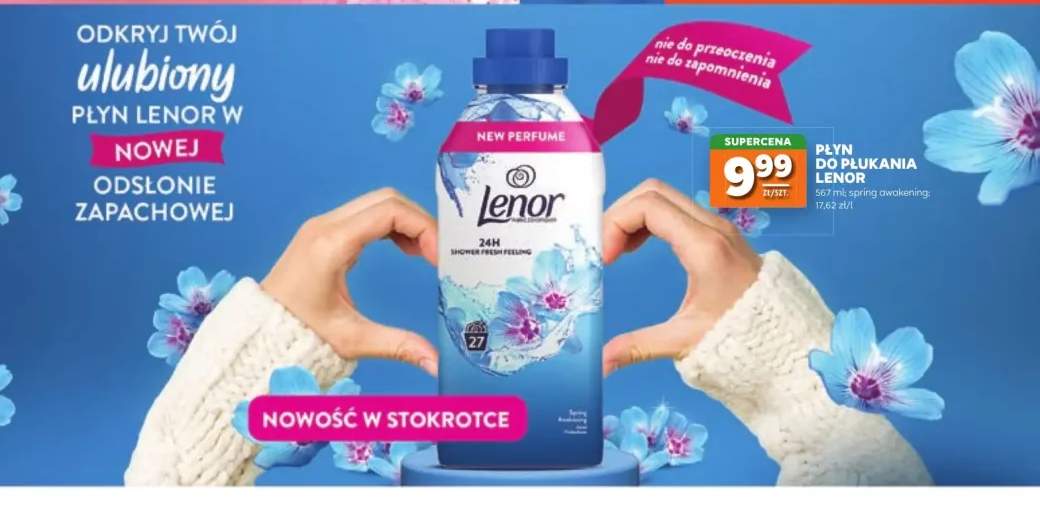 Płyn do płukania Lenor spring awakening
