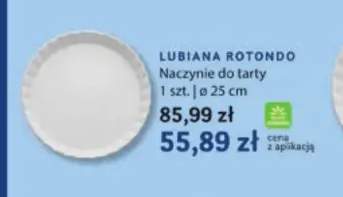 Naczynie do tarty 25 cm Lubiana Rotondo