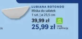 Miska do sałatek 23,5 cm Lubiana Rotondo