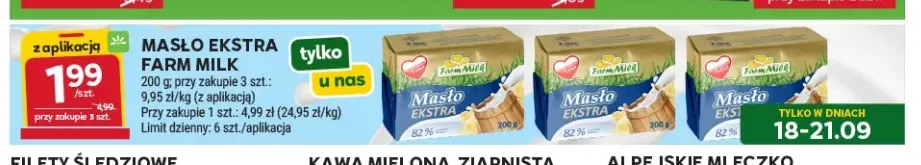 Masło ekstra Farm Milk