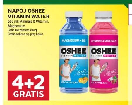 Napój Oshee Vitamin Water Magnesium +1 wariant