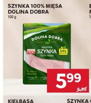 Szynka 100% mięsa Dolina Dobra