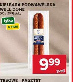 Kiełbasa podwawelska Well Done