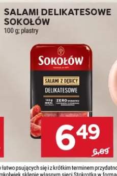 Salami delikatesowe Sokołów