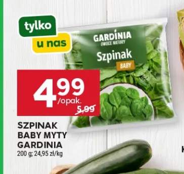 Szpinak baby myty Gardinia
